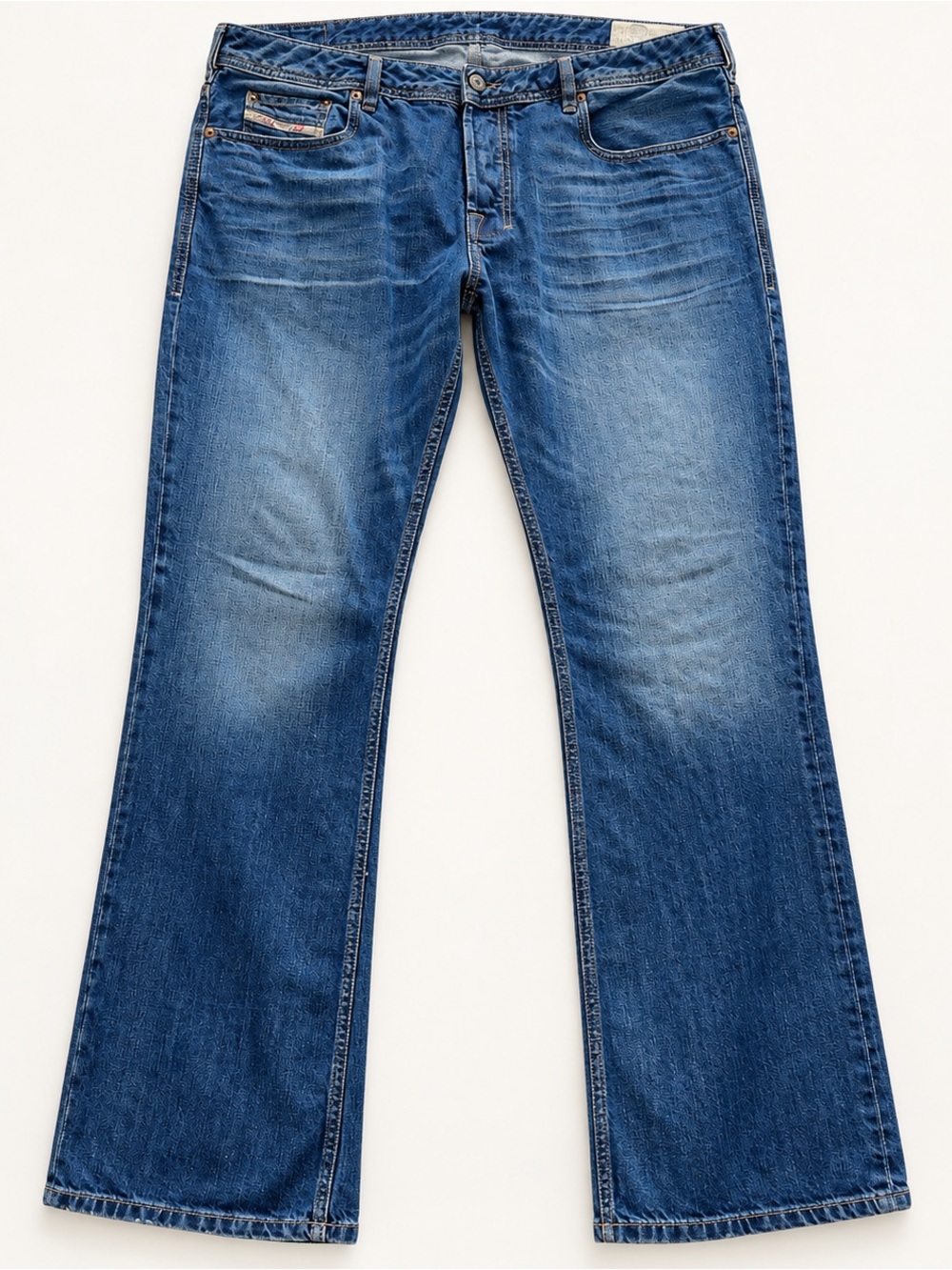 Diesel Zatiny 008XR Men’s W36 L30 Regular Bootcut Blue Jeans Vintage Y2K